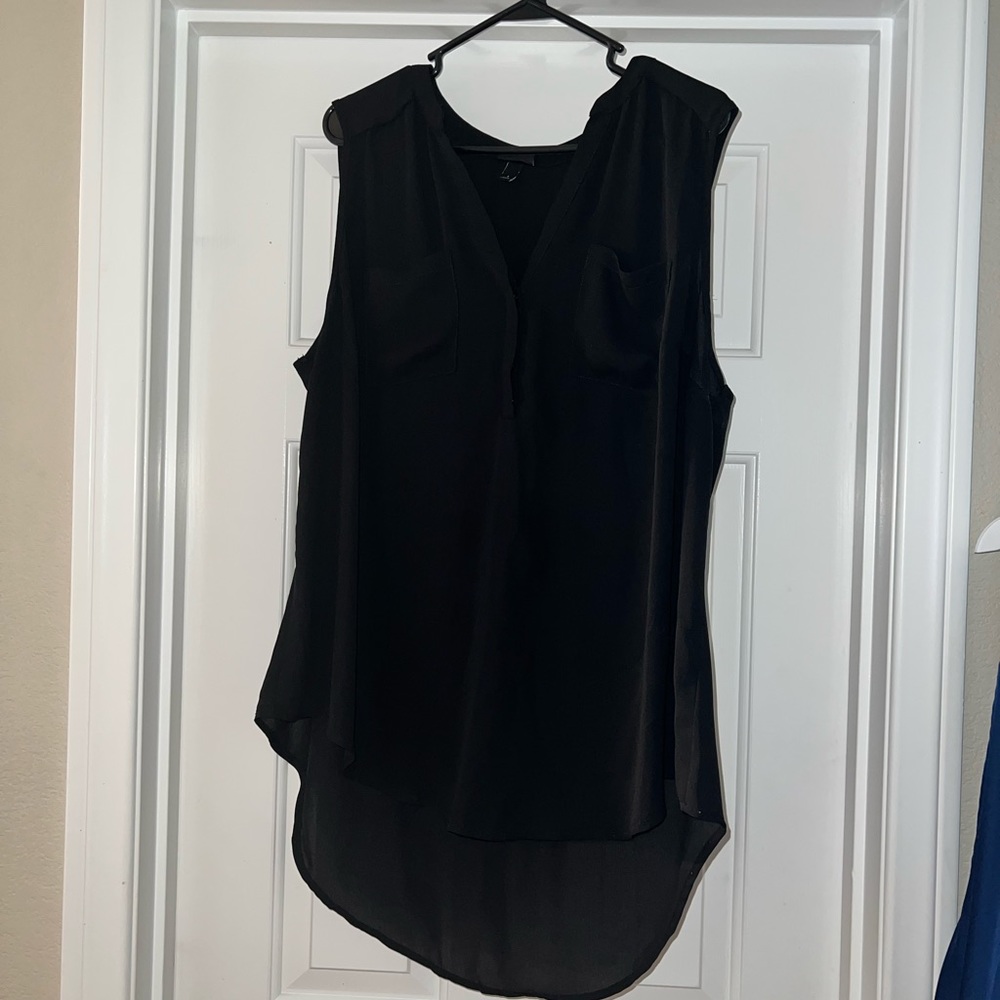 Torrid size 1 black sleeveless